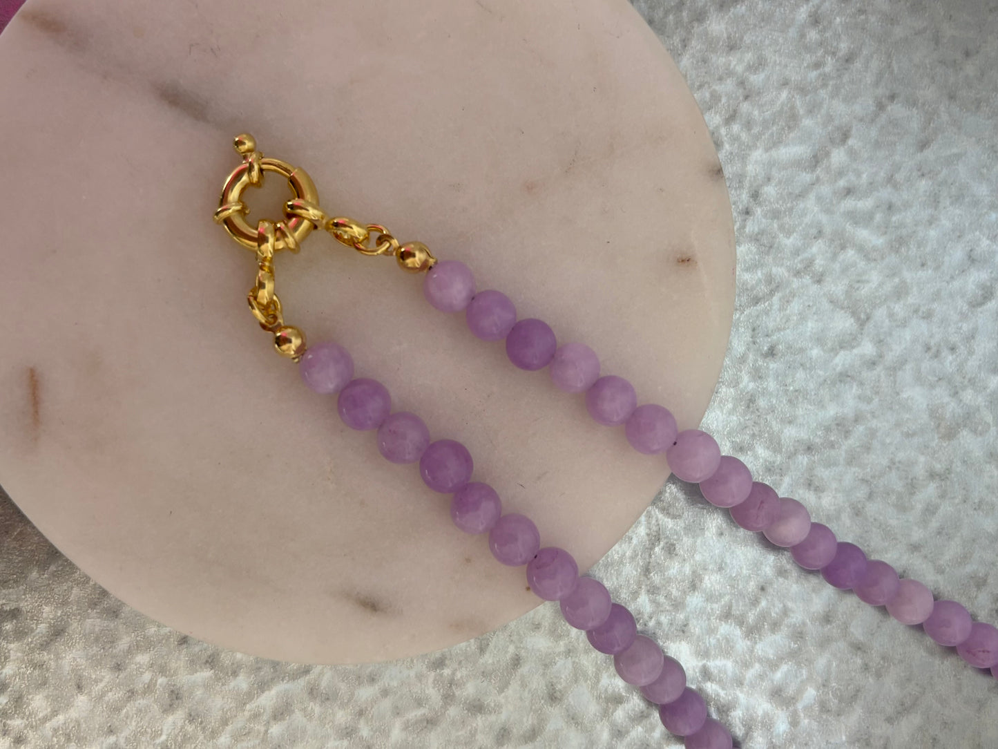 Perlenkette Lilas