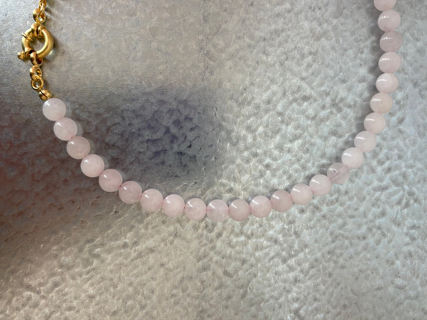 Perlenkette Quartzée