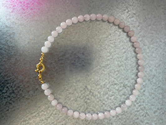 Perlenkette Quartzée